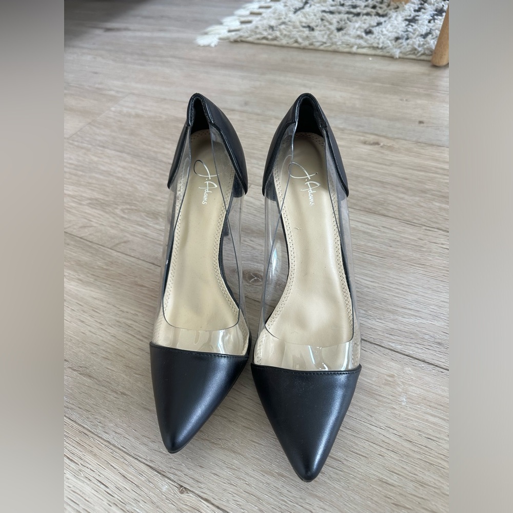 Brand new heels brought from Amazon (6.5W) Heel Height is 2.5-5 inches